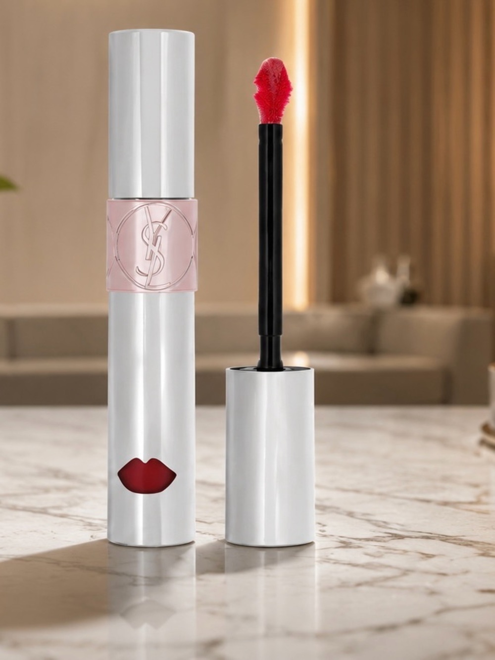 Yves Saint Laurent Liquid Colour Balm in Bright Pink 8️⃣ - Brand New Tester